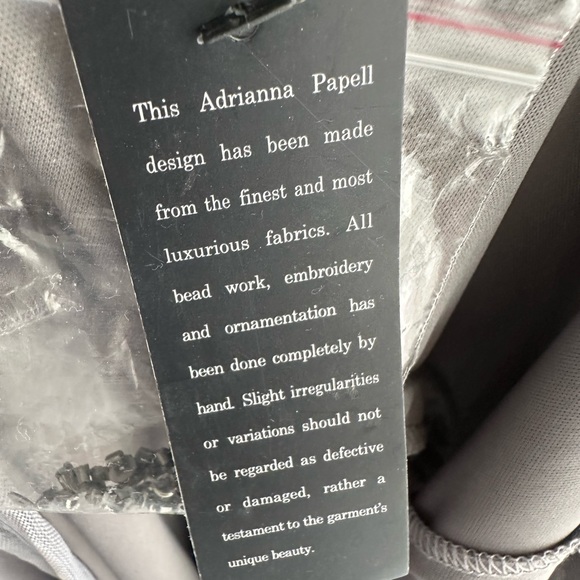 Adrianna Papell sequined scalloped dress - Picture 8 of 10